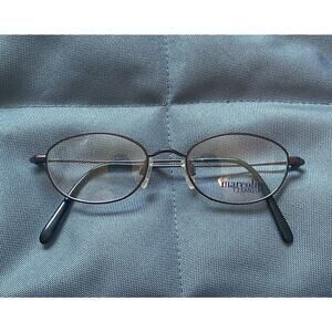 RARE‎ NEW MARCOLIN 2033 EYEGLASS FRAME FULL-RIM CAT EYE TITANIUM RETRO PURPLE